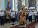 Правящий Архиерей возглавил престольное торжество храма во имя святого мученика Иоанна Воина города Богучара