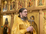 Митрополит Воронежский и Лискинский Сергий возглавил богослужение в Алексиево-Акатовом монастыре г. Воронежа