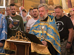 В храме Преображения Господня города Острогожска совершено акафистное пение перед чтимой иконой Божией Матери «Избавительница от бед»