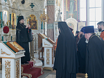 Преосвященнейший Дионисий, епископ Россошанский и Острогожский совершил Божественную литургию в Свято-Ильинском кафедральном соборе г. Россошь