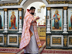 В Казанском храме города Павловска отметили праздник Вознесения Господня