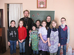 В Воскресной школе святителя Серафима (Соболева) прошло занятие ко дню памяти 40 Севастийских мучеников