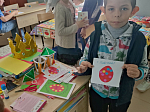 Прошел мастер-класс по изготовлению пасхальной открытки для воинов-участников СВО