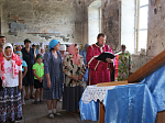 Богослужение в селе Новая Мельница