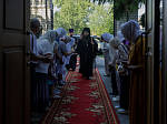 В праздник Преображения Господня Правящий Архиерей совершил Божественную литургию в храме Преображения Господня города Острогожска