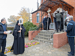 Правящий Архиерей совершил Божественную литургию в храме сщмч. Петра, митрополита Крутицкого, и освятил колокола для храмовой звонницы на малой родине святого