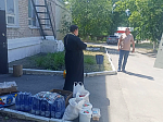 В Калачеевском благочинии освящена очередная партия гуманитарного груза перед отправкой в зону проведения специальной военной операции