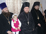 Епископ Россошанский и Острогожский Дионисий посетил Архиерейскую Рождественскую елку в драматическом театре «Рамс» города Россошь