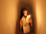 23 апреля, в среду Светлой седмицы, Преосвященнейший епископ Россошанский и Острогожский Андрей совершил Божественную литургию в Александро – Невском храме Воскресенского Белогорского мужского монастыря