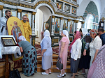Престольный праздник молитвенно отметили в Казанском храме города Павловска