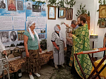 В храмах Павловского благочиния совершались праздничные богослужения в день Святой Троицы.