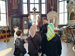 Клирик Россошанского благочиния провел экскурсию по Свято-Ильинскому кафедральному собору