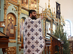 В Крещенский сочельник благочинный Каменского церковного округа иерей Сергий Папин совершил богослужения в Казанском храме поселка Каменка
