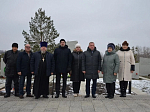 В Верхнемамонском районе священник посетил торжественное мероприятие в рамках празднования 83-й годовщины наступательной операции «Малый Сатурн»