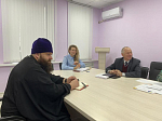 Заседание Общественной палаты с участием благочинного Каменского района