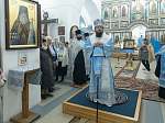 В преддверии престольного праздника епископ Дионисий совершил всенощное бдение в Казанском храме города Павловска