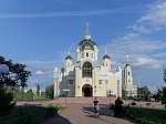 В канун праздника Воздвижения Креста Господня Преосвященнейший епископ Дионисий совершил всенощное бдение в Ильинском кафедральном соборе города Россоши