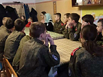 Острогожские кадеты приняли участие в Божественной литургии