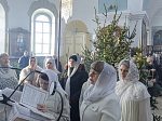 Епископ Россошанский и Острогожский Дионисий возглавил праздничное богослужение в храме святого мученика Иоанна Воина города Богучара