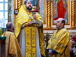 Протоиерей Евгений Бей совершил прощальную литургию в храме Вознесения Господня города Калач