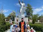 В селе Белогорье состоялась заупокойная лития возле мемориала «Воинской Славы»