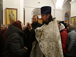 В Свято-Тихоновском соборном храме Острогожска состоялось праздничное Рождественское богослужение