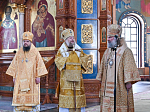 Епископ Россошанский и Острогожский Дионисий принял участие в соборном богослужении Архипастырей в Благовещенском кафедральном соборе города Воронежа