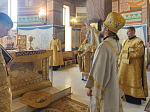 В день начала индикта (церковного новолетия) Архипастырь совершил Литургию в Свято-Ильинском кафедральном соборе города Россоши