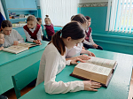 Встреча священника со школьниками сельских приходов ко  Дню православной книги.