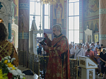 Преосвященнейший Дионисий, епископ Россошанский и Острогожский, возглавил торжества в честь 20-летия Свято-Ильинского кафедрального собора г. Россошь
