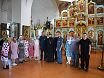 В Казанском храме поселка Каменка прошла встреча с представителями пожарной охраны