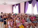 Для детей, отдыхающих в пришкольных лагерях города Острогожска, были организованы познавательные встречи