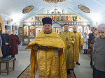 Правящий Архиерей возглавил воскресное богослужение в храме Рождества Пресвятой Богородицы города Россошь