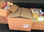 В гуманитарный центр Острогожского благочиния привезли продукты в помощь нуждающимся