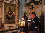 Пасхальное богослужение в Георгиевском храме с. Терновое