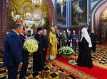 Епископ Россошанский и Острогожский Дионисий сослужил Предстоятелю Русской Православной Церкви в Храме Христа Спасителя в Москве