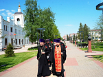Духовенство и миряне Калачеевского церковного округа возложили цветы к мемориалу Памяти героев-калачеевцев