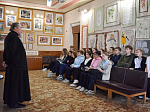 Священник встретился с учащимися Репьевской СОШ