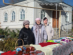 В г. Богучаре на территории храма св. мч. Иоанна Воина прошла Покровская ярмарка