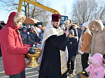 В городе Павловске освятили воду в Крещенской купели на реке Дон