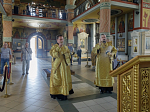 В канун дня памяти святого равноапостольного князя Владимира в Ильинском кафедральном соборе Россоши совершено всенощное бдение