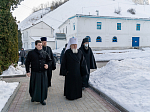 Митрополит Воронежский и Лискинский Сергий посетил Дивногорский Свято-Успенский мужской монастырь