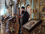 В Казанском храме поселка Каменка состоялось богослужение «Стояние Марии Египетской»