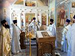 В храме Успения Пресвятой Богородицы города Калач соборно совершена Божественная литургия с миссионерским уклоном