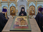 В среду второй седмицы Великого поста епископ Дионисий совершил Литургию Преждеосвященных Даров и диаконскую хиротонию в Казанском храме поселка Каменка