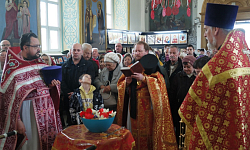 Торжественное богослужение в Неделю 2‑ю по Пасхе в храме святого мученика Иоанна Воина города Богучар