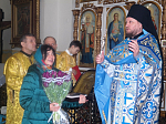 В празднование Сретения Господня благочинный совершил праздничное богослужение