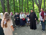 Состоялась паломническая представителей от Острогожского благочиния в Серафимо‑Саровский мужской монастырь села Новомакарово
