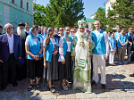 В день памяти прп. Сергия Радонежского Правящий Архиерей Россошанской епархии сослужил Предстоятелю Русской Церкви за Литургией в Троице-Сергиевой лавре