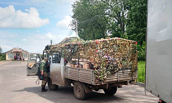 Очередной груз с гуманитарной помощью отправлен нашим бойцам